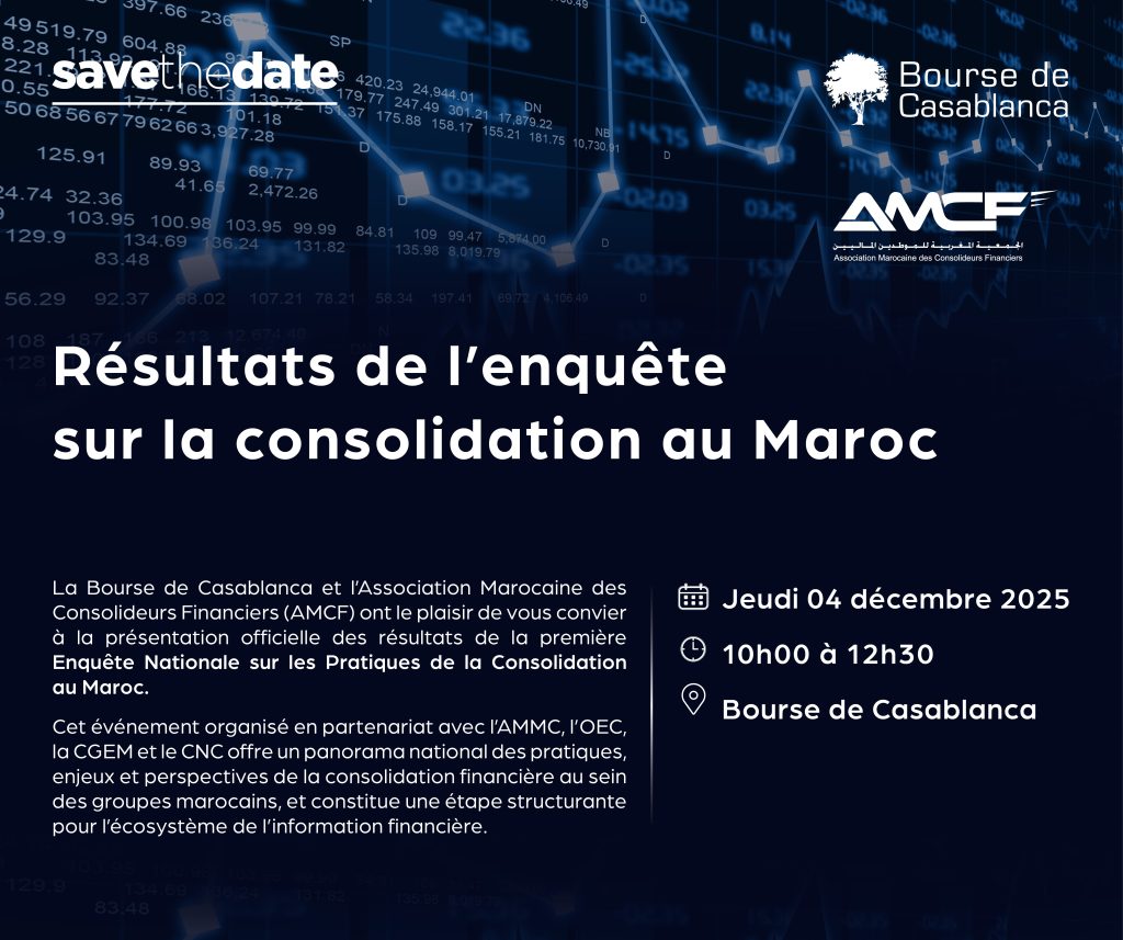 Evènement de présentation des résultats de l’Enquête nationale sur les pratiques de la consolidation au Maroc